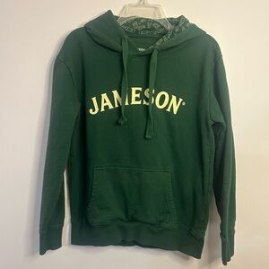 Jameson Irish Whiskey Sweatshirt Hoodie Green Small‎
